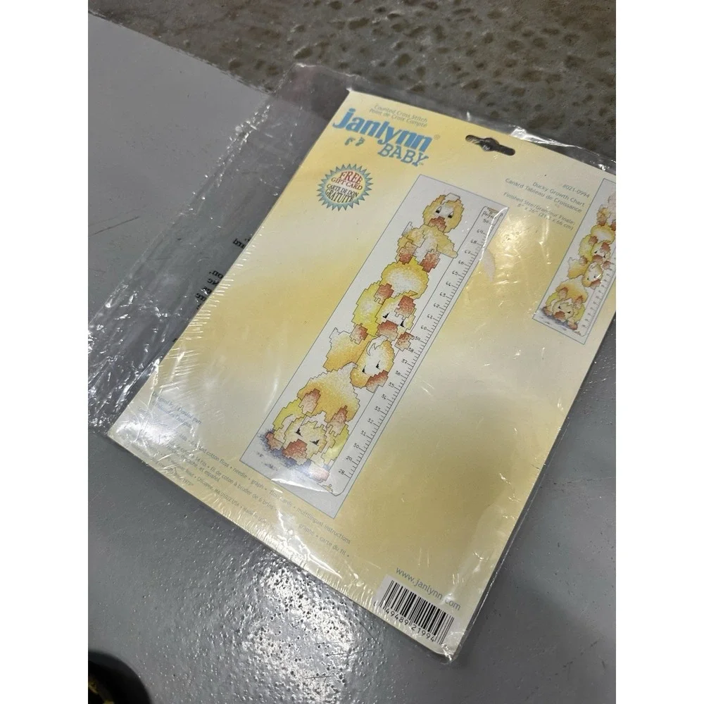 Counted Cross Stitch New in Package Janlynn‎ Baby 